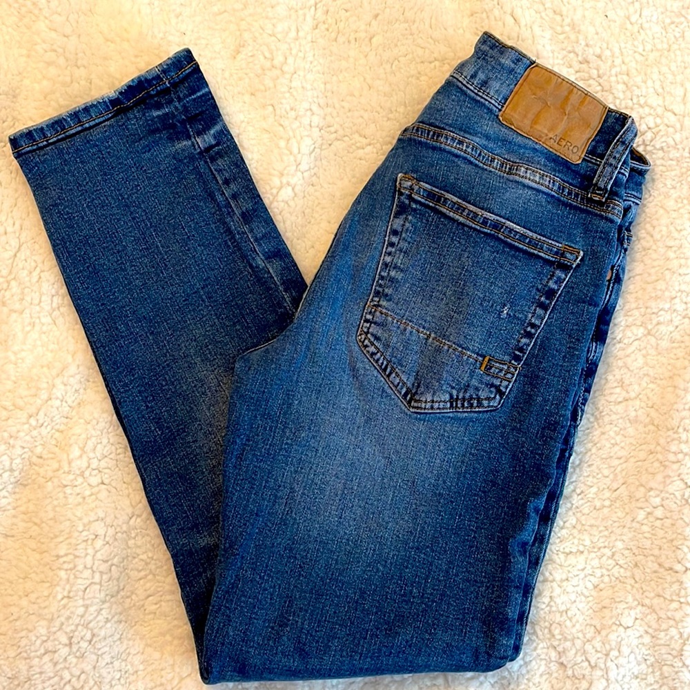 Aero slim denim jeans 27/28. W305